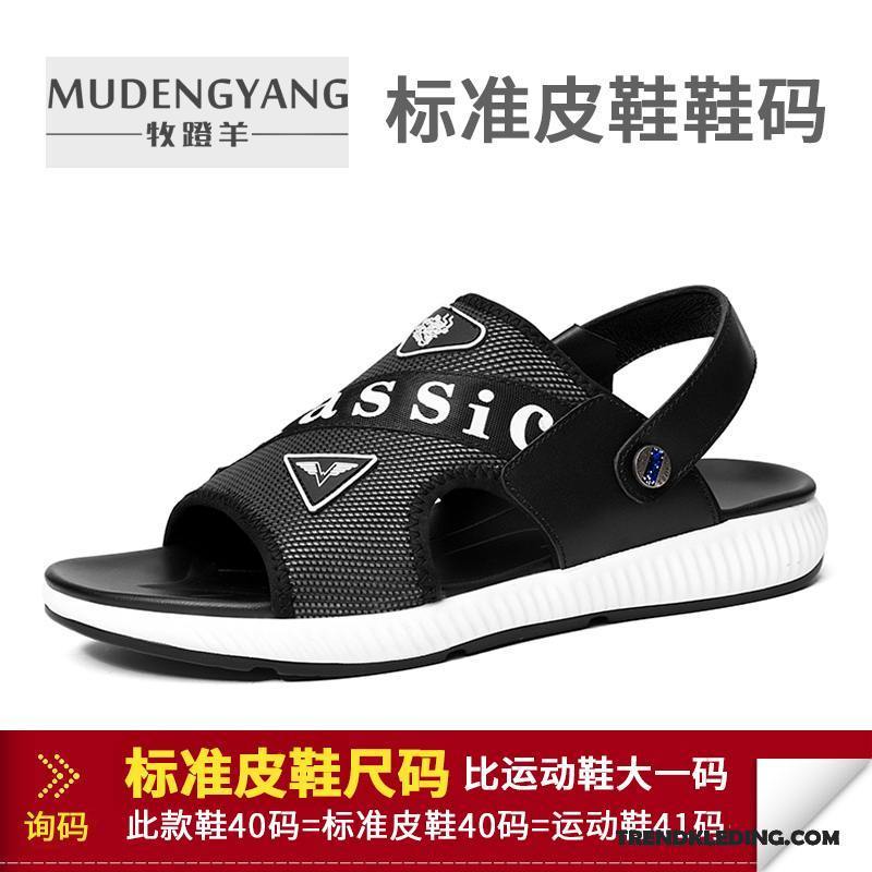 Sandalen Heren Casual Grote Maten Mannen Pantoffels Schoenen Trend Zandkleur