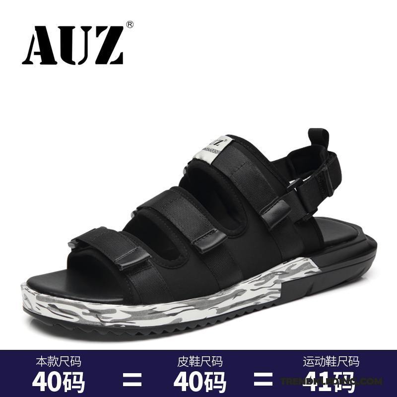 Sandalen Heren Zomer Casual 2018 Sandaal Sport Trend Zandkleur Zwart