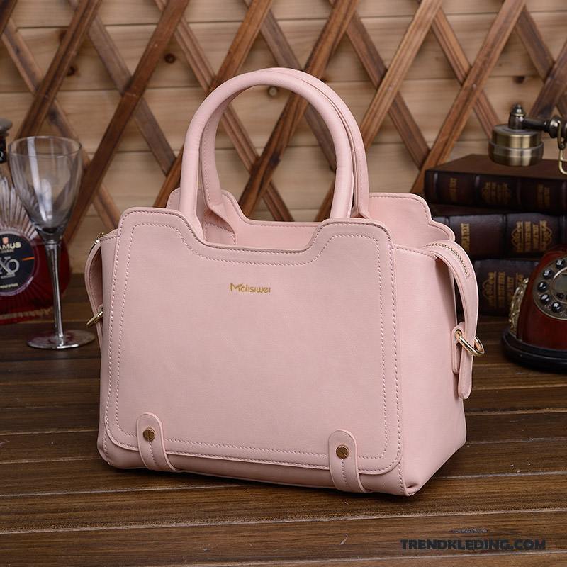 Schoudertas Dames Alle Wedstrijden Mode Handtas Trend Elegante Nieuw Roze