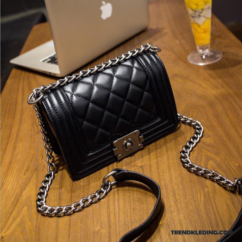 Schoudertas Dames Messenger Tas Mini Ketting Nieuw Geurige Mode Wit