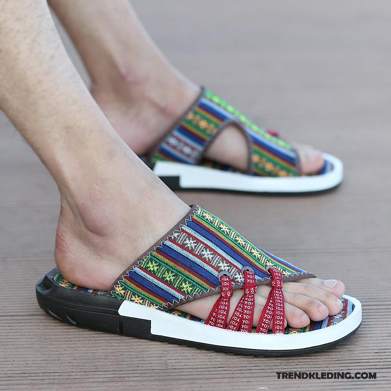 Slippers Heren Antislip Schoenen Zomer Mannen Sandaal Pantoffels Zandkleur