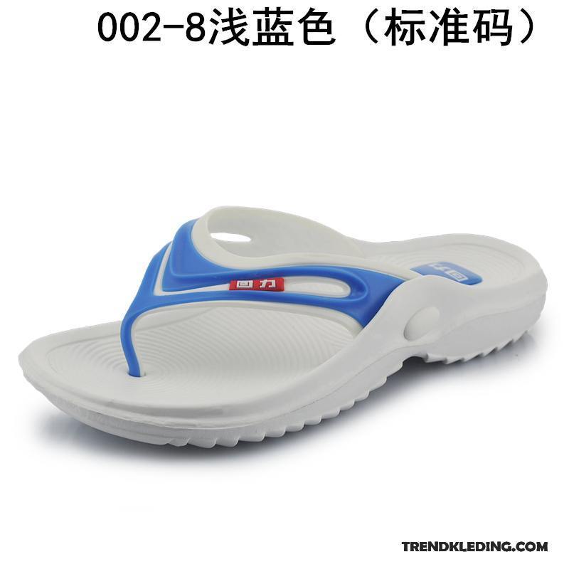 Slippers Heren Mannen Massage Outdoor Schoenen Slijtvastheid Antislip Zandkleur Rood