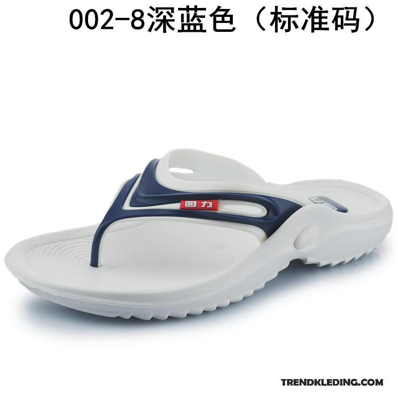 Slippers Heren Mannen Massage Outdoor Schoenen Slijtvastheid Antislip Zandkleur Rood