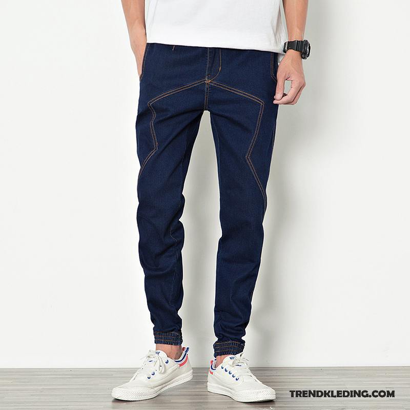 Spijkerbroek Heren Harlan Jeugd Nieuw Voorjaar Spijkerbroek Jeans Trend Blauw