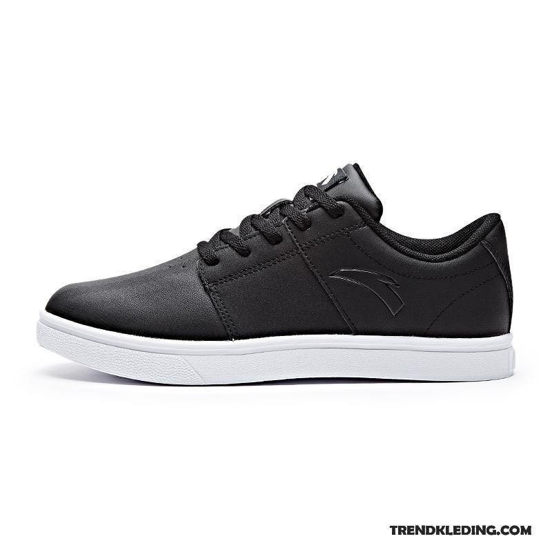 Sportschoenen Dames Ademende Skateboard Schoenen Laag Slijtvastheid Student Plat Wit