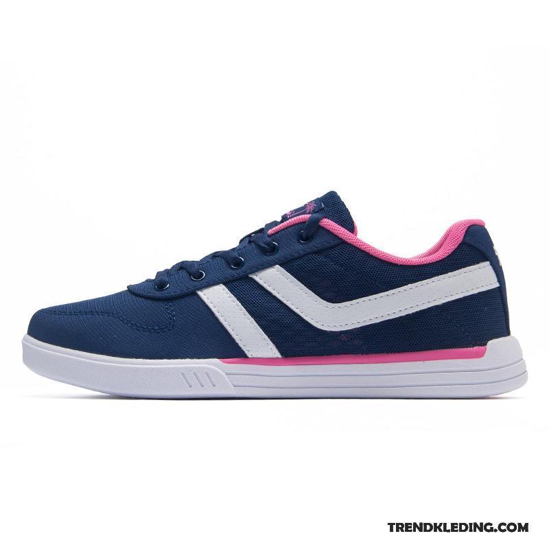 Sportschoenen Dames Casual Voorjaar Canvas Skateboard Schoenen Alle Wedstrijden Zomer Donkerblauw