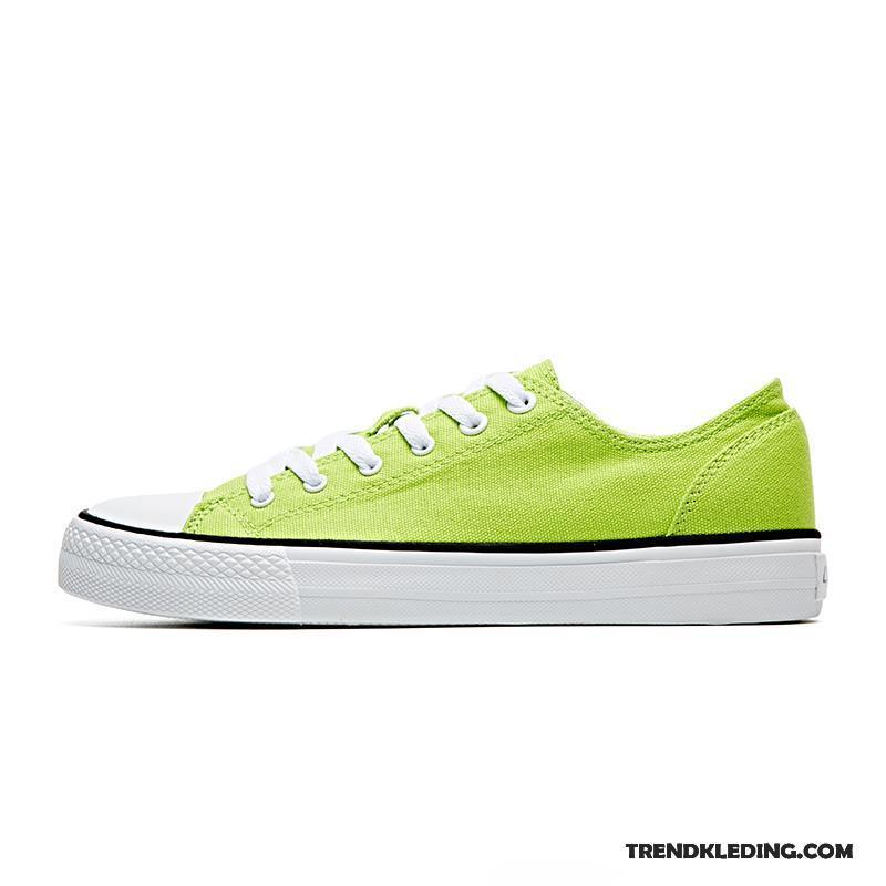 Sportschoenen Dames Laag Canvas Vrouwen Klassieke Skateboard Schoenen Bloemen Roze Rood Wit Zwart