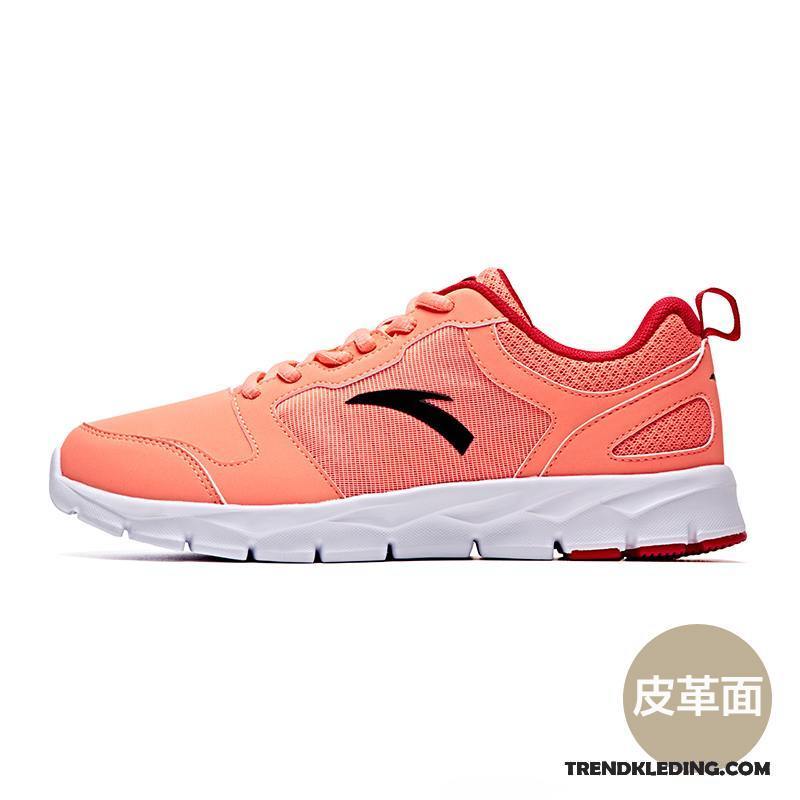 Sportschoenen Dames Vrouwen Casual Loopschoenen Lichte Echte Voorjaar Roze Rood