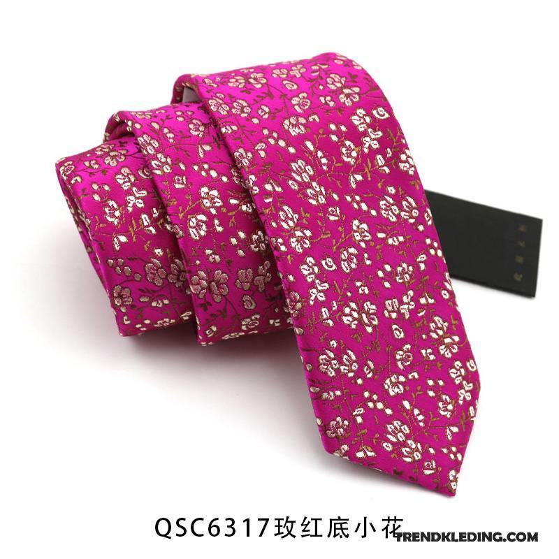 Stropdas Heren 7 Cm Bruidegom Geklede Gemiddelde Dragon Patroon Huwelijk Blauw Rood