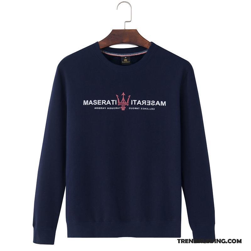 T-shirt Lange Mouw Heren Plus Kasjmier Warme Vet Mannelijk Grote Maten Pullover Grijs