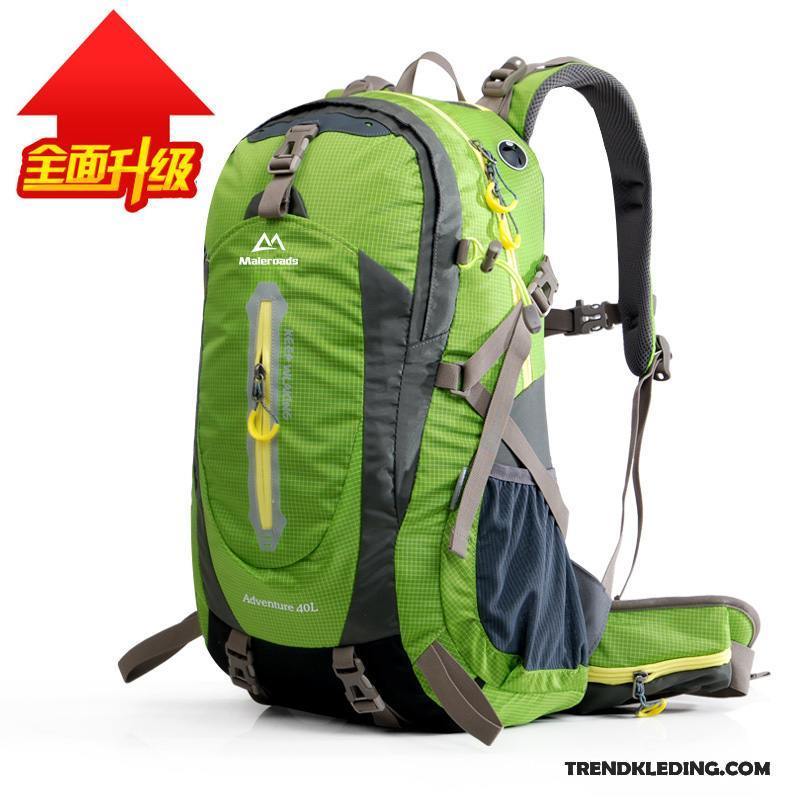 Wandelrugzak Heren Reizen Outdoor Alpinisme Wandelen Tas Dames Rood