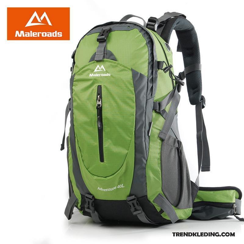 Wandelrugzak Heren Reizen Outdoor Alpinisme Wandelen Tas Dames Rood