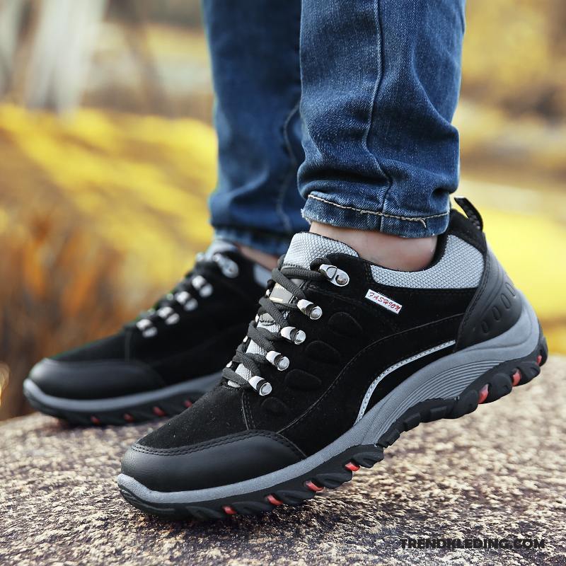 Wandelschoenen Heren Outdoor Trend Mannen Sportschoenen Casual Ademende Grijs