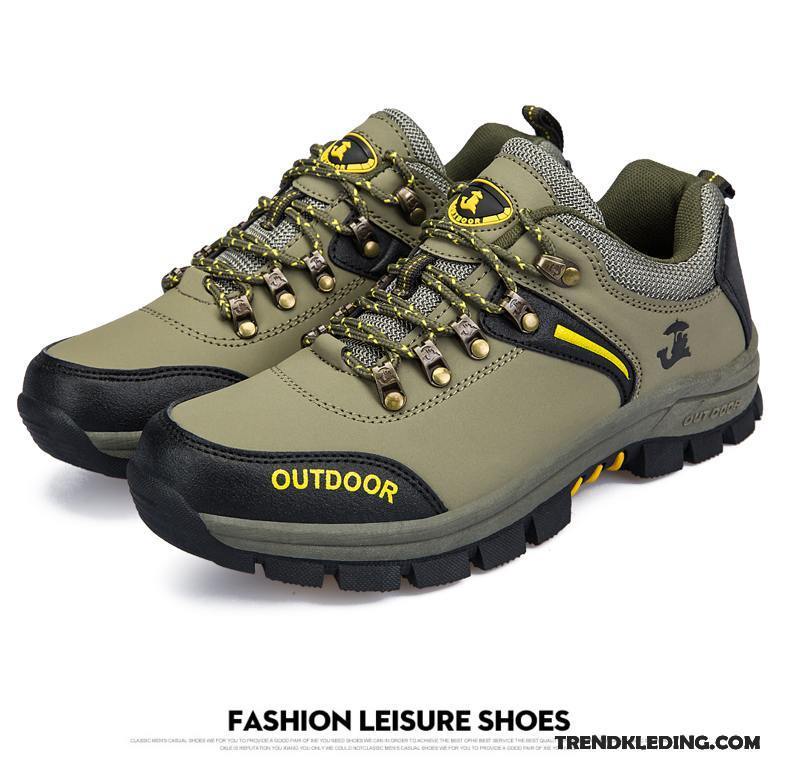 Wandelschoenen Heren Voorjaar Outdoor Alpinisme Waterdicht Reis Leer