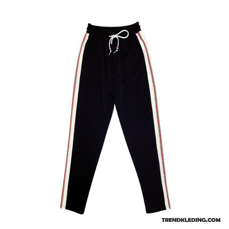 Broek Dames Nieuw Casual Broek Harlan Schooluniform Joggingbroek Super Zwart