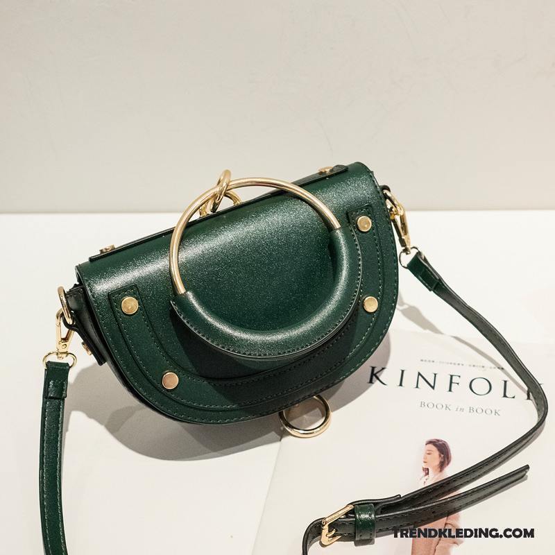 Handtas Dames Mini Messenger Tas Nieuw Telefoon Ringen Trend Groen