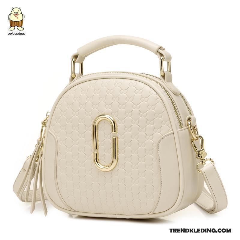 Handtas Dames Schelp 2018 Messenger Tas Zomer Mini Alle Wedstrijden Wit Beige