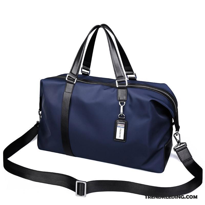 Handtas Heren Reizen Aktetas Messenger Tas Casual Business Donkerblauw