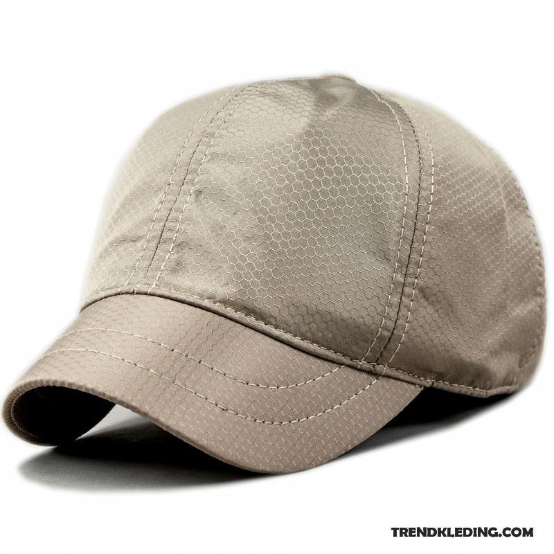 Hoed Heren Droog Snel Honkbal Hoed Student Petten Trend Zomer Beige