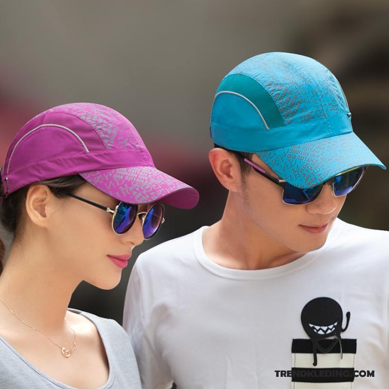 Hoed Heren Zomer Droog Snel Petten Zonnebrandcrème Lovers Outdoor Blauw
