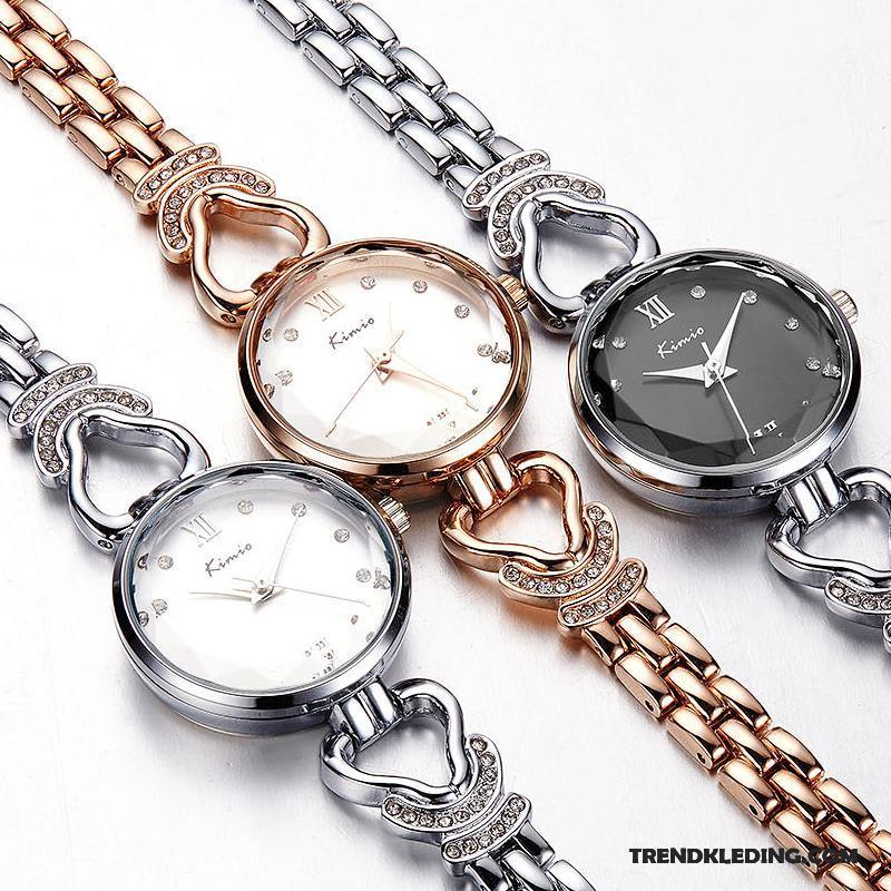 Horloge Dames Vers Mini 2018 Gemiddelde Schattig Armbanden Zwart