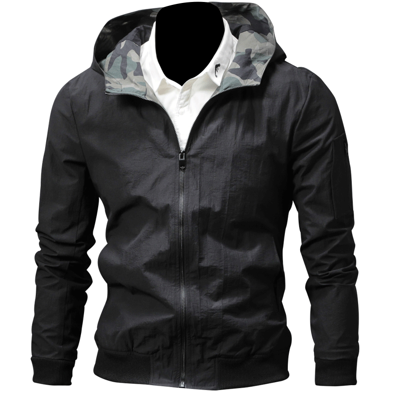 Jassen Heren Verbinding Jack Mannelijk Trendy Merk Casual Hoodie Camouflage