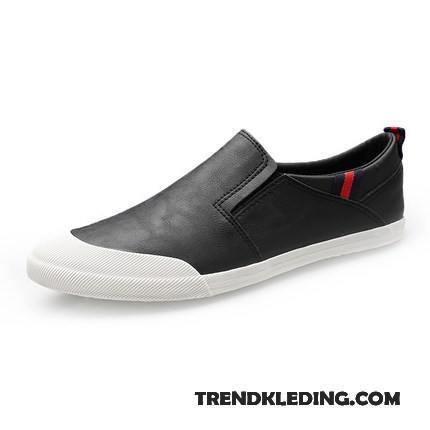 Mocassins Heren 2018 Mannen Schoenen Slip On Pumps Licht Zwart