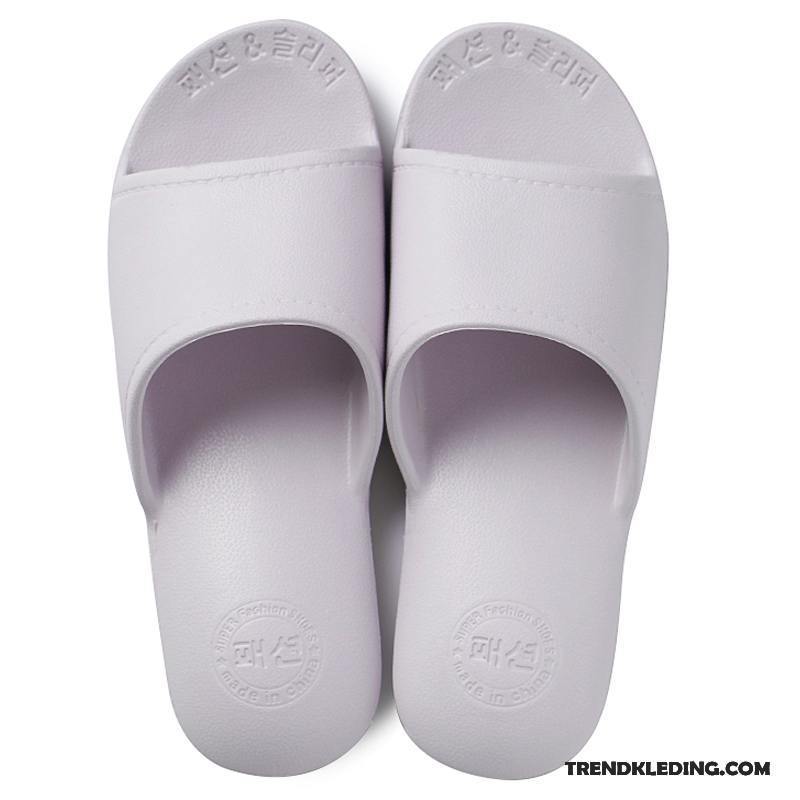 Pantoffels Dames Binnen Zomer Lovers Slippers Mannen Vrouwen Grijs