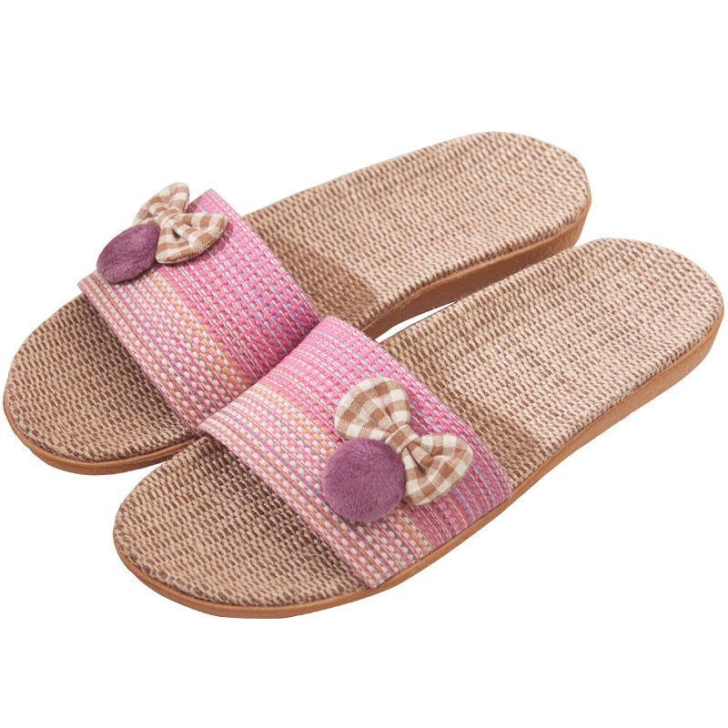 Pantoffels Dames Mannen Vrouwen Zomer Slippers Lovers Antislip Roze