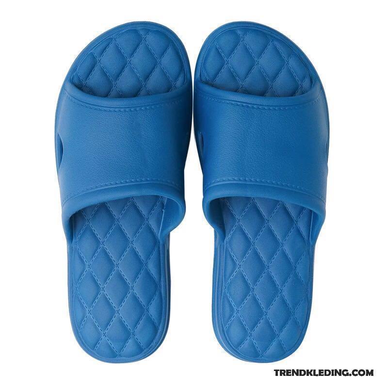 Pantoffels Heren Antislip Mannen Slippers Grote Maten Zomer Lovers Blauw