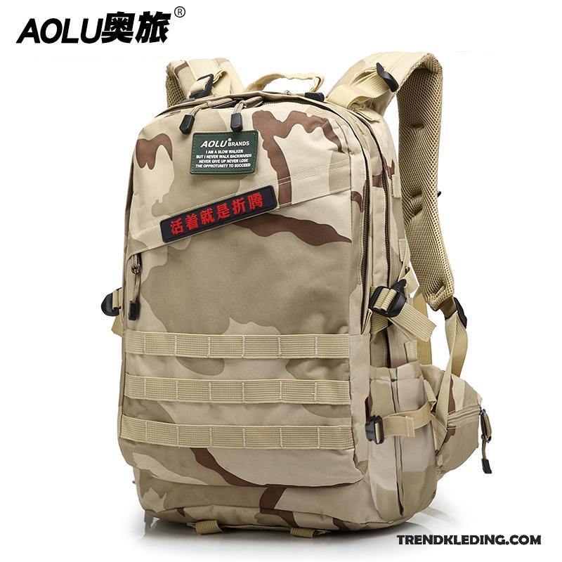 Rugzak Heren Reizen 2018 Outdoor Tas Camouflage Kaki