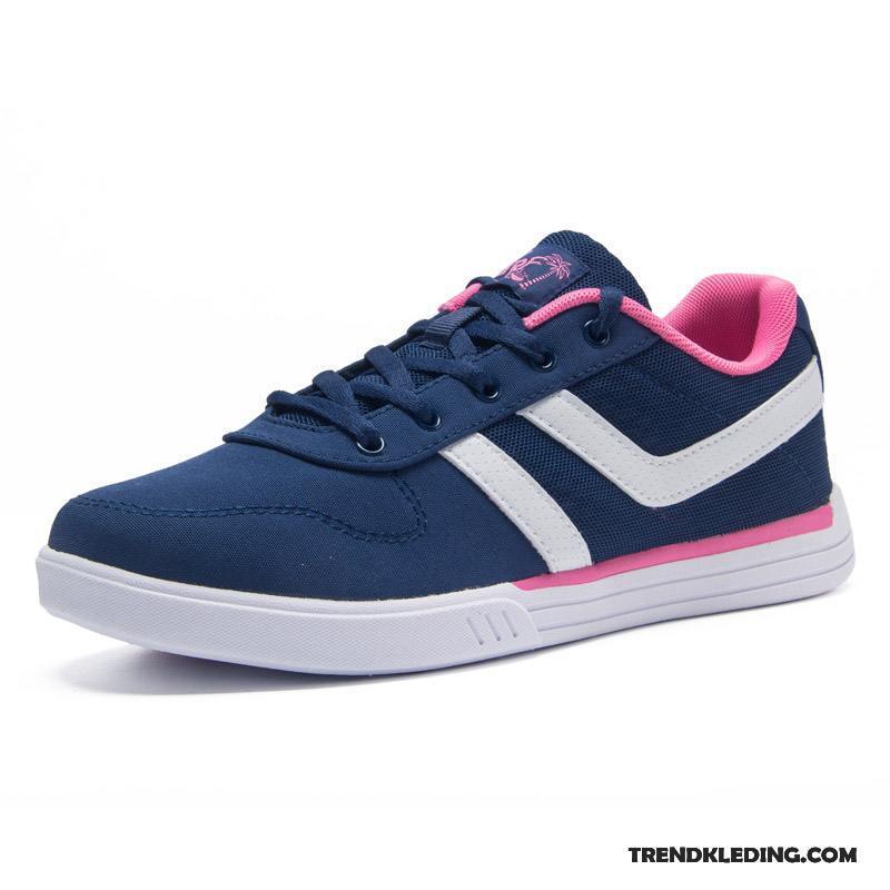 Sportschoenen Dames Casual Voorjaar Canvas Skateboard Schoenen Alle Wedstrijden Zomer Donkerblauw