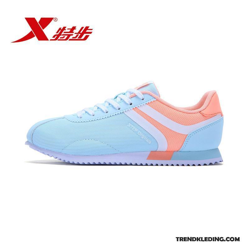 Sportschoenen Dames Echte Vrouwen Zomer Trend Comfortabele Casual Blauw