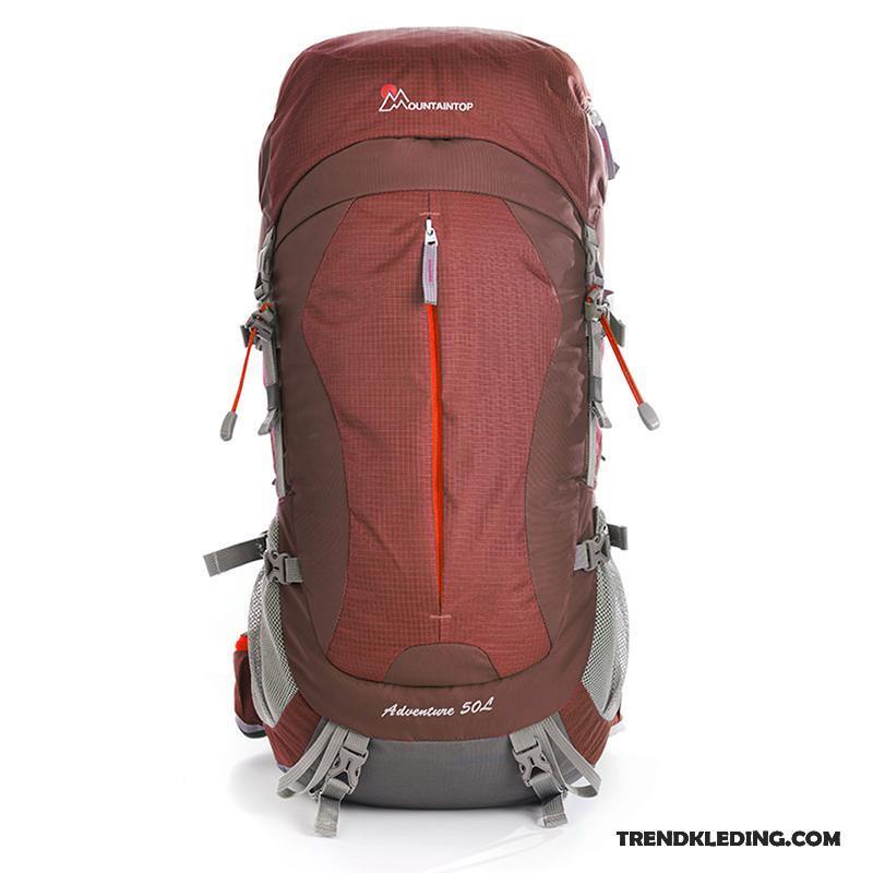 Wandelrugzak Heren Tas Alpinisme Dames Ultra Licht Reizen Outdoor Rood