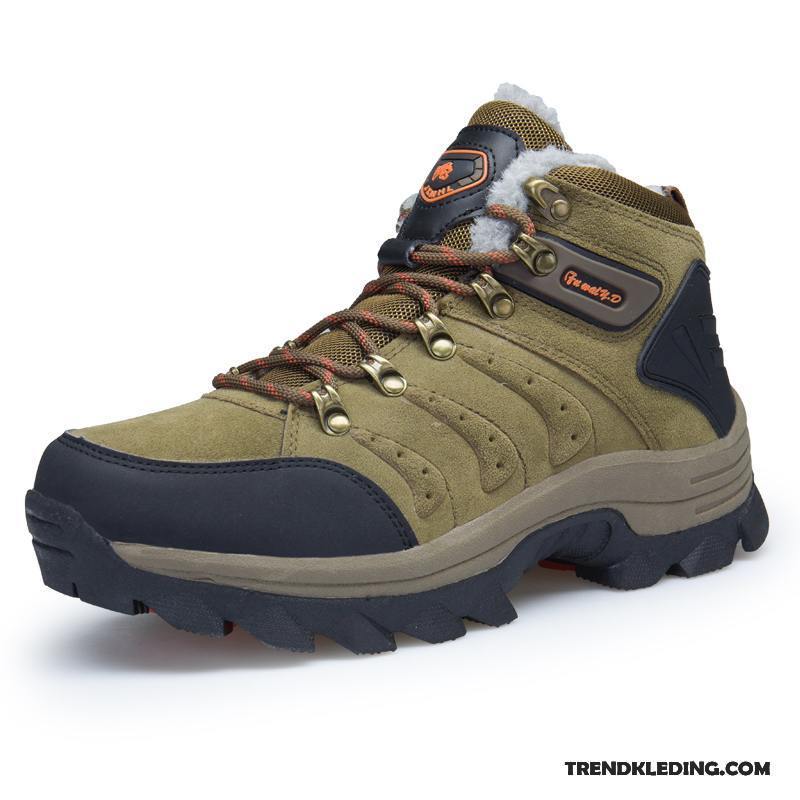 Wandelschoenen Heren Katoen Pluche Warm Mannen Outdoor Trekking