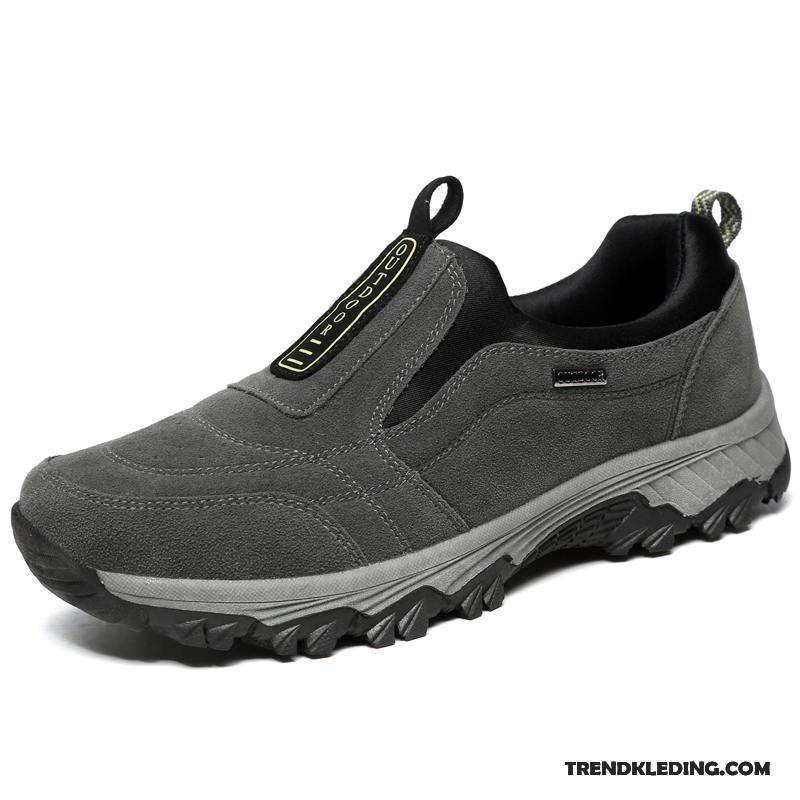 Wandelschoenen Heren Slip On Herfst Laag Trekking Mannen Comfortabele