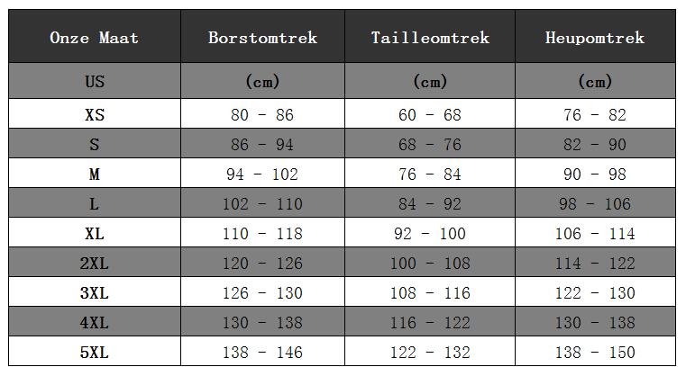 Trendkleding Heren Kleding Maat